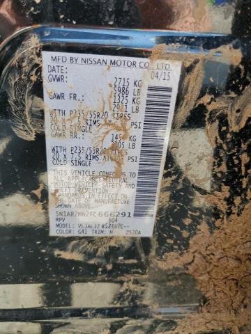 5N1AR2MN2FC666291 - 2015 NISSAN PATHFINDER S BLUE photo 14