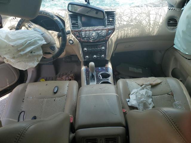 5N1AR2MN2FC666291 - 2015 NISSAN PATHFINDER S BLUE photo 8