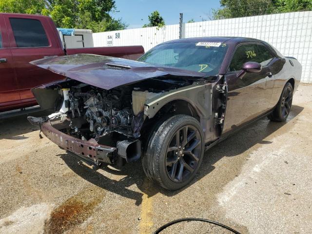 2C3CDZAG5LH223351 - 2020 DODGE CHALLENGER SXT PURPLE photo 1