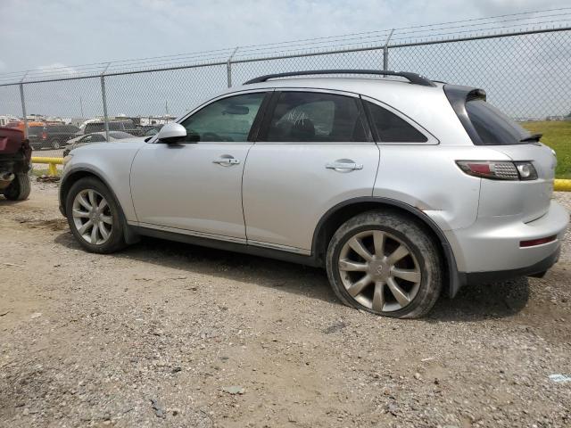 JNRBS08W37X400308 - 2007 INFINITI FX45 SILVER photo 2