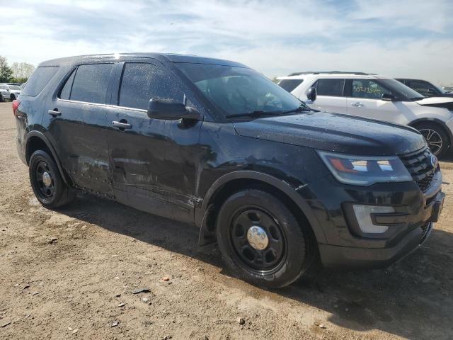 1FM5K8AR0HGC87009 - 2017 FORD EXPLORER POLICE INTERCEPTOR 黑色 照片 4