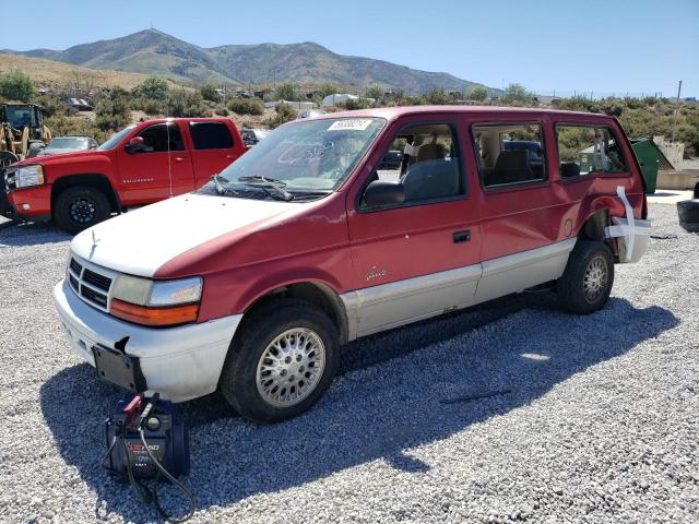 1P4GH44R4SX568989 - 1995 PLYMOUTH GRAND VOYA SE RED photo 1