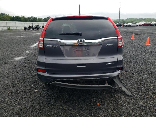 5J6RM4H44GL042572 - 2016 HONDA CR-V SE GRAY photo 6