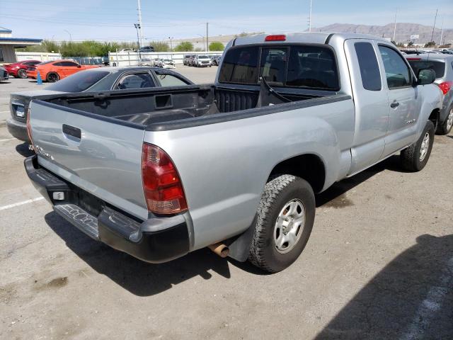 5TETX22N65Z091280 - 2005 TOYOTA TACOMA ACCESS CAB ვერცხლისფერი ფოტო 3