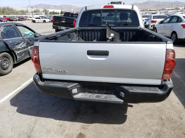 5TETX22N65Z091280 - 2005 TOYOTA TACOMA ACCESS CAB ვერცხლისფერი ფოტო 6