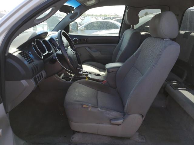 5TETX22N65Z091280 - 2005 TOYOTA TACOMA ACCESS CAB ვერცხლისფერი ფოტო 7