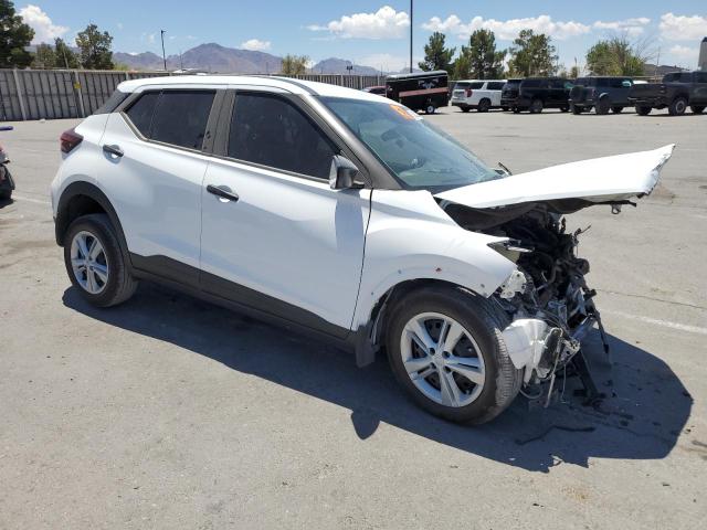 3N1CP5BV9PL511575 - 2023 NISSAN KICKS S WHITE photo 4