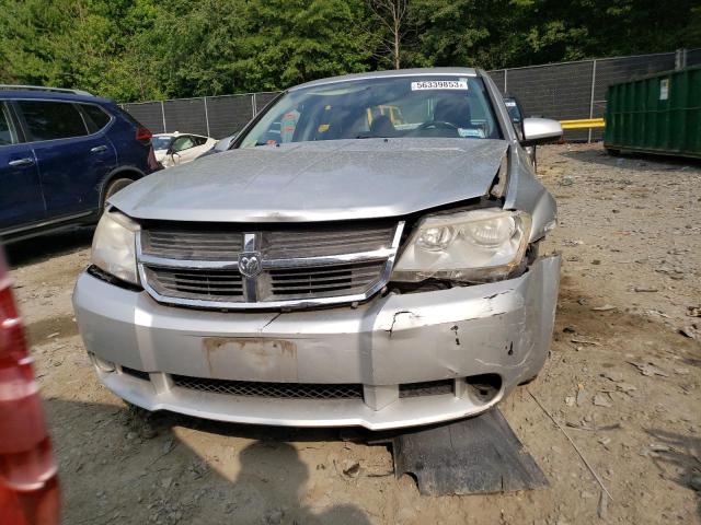 1B3CC5FB6AN130199 - 2010 DODGE AVENGER R/T SILVER photo 5