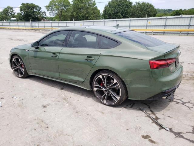 WAUB4CF55LA019298 - 2020 AUDI S5 PRESTIGE GREEN photo 2