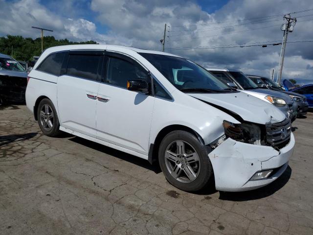 5FNRL5H99CB056989 - 2012 HONDA ODYSSEY TOURING WHITE photo 4