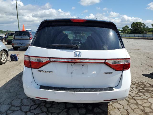 5FNRL5H99CB056989 - 2012 HONDA ODYSSEY TOURING WHITE photo 6