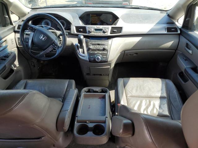 5FNRL5H99CB056989 - 2012 HONDA ODYSSEY TOURING WHITE photo 8