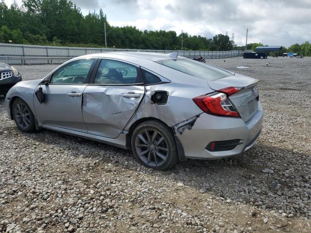 2HGFC1F71KH651732 - 2019 HONDA CIVIC EXL SILVER photo 2