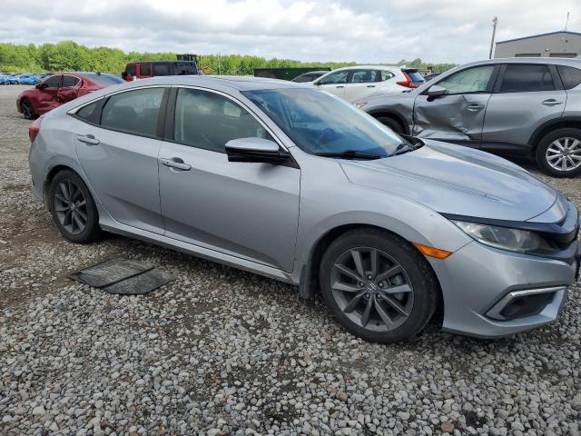 2HGFC1F71KH651732 - 2019 HONDA CIVIC EXL SILVER photo 4