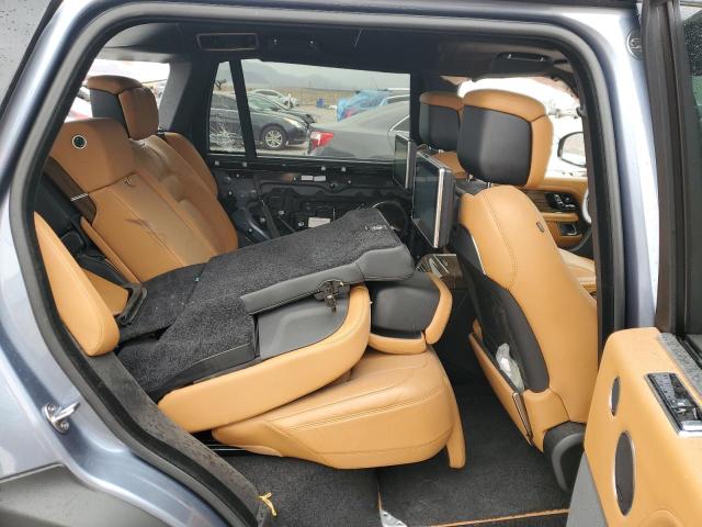 SALGV5RE5KA519210 - 2019 LAND ROVER RANGE ROVE AUTOBIOGRAPHY BLUE photo 10