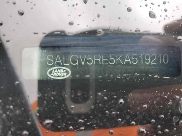 SALGV5RE5KA519210 - 2019 LAND ROVER RANGE ROVE AUTOBIOGRAPHY BLUE photo 13