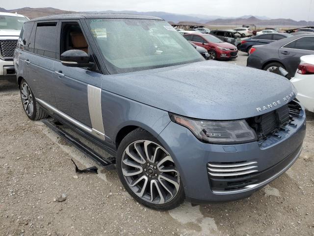 SALGV5RE5KA519210 - 2019 LAND ROVER RANGE ROVE AUTOBIOGRAPHY BLUE photo 4