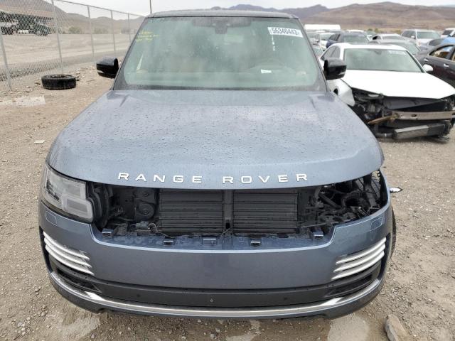 SALGV5RE5KA519210 - 2019 LAND ROVER RANGE ROVE AUTOBIOGRAPHY BLUE photo 5