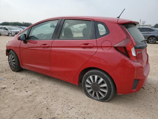 JHMGK5H59GX026621 - 2016 HONDA FIT LX RED photo 2