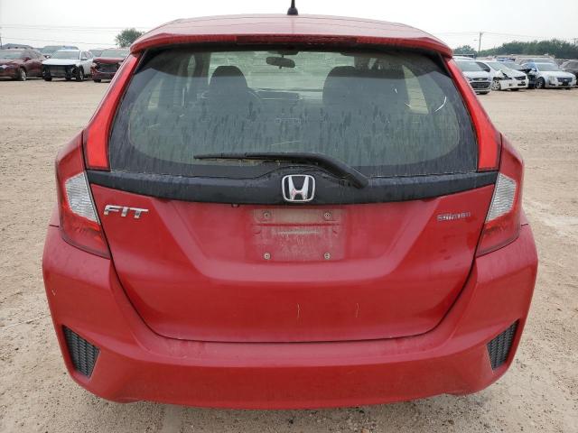 JHMGK5H59GX026621 - 2016 HONDA FIT LX RED photo 6