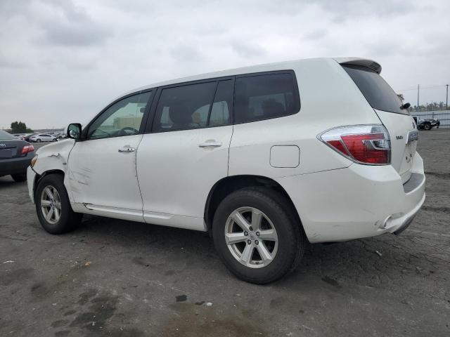 JTEEW41A082009893 - 2008 TOYOTA HIGHLANDER HYBRID WHITE photo 2