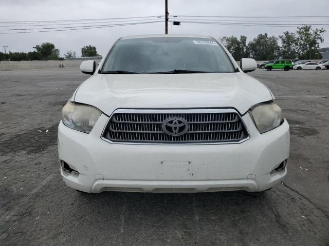 JTEEW41A082009893 - 2008 TOYOTA HIGHLANDER HYBRID WHITE photo 5