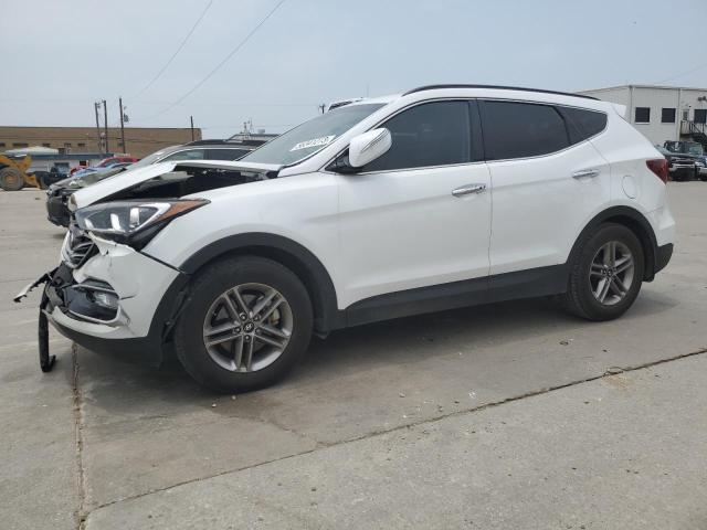 5NMZU3LB1HH008744 - 2017 HYUNDAI SANTA FE S WHITE photo 1