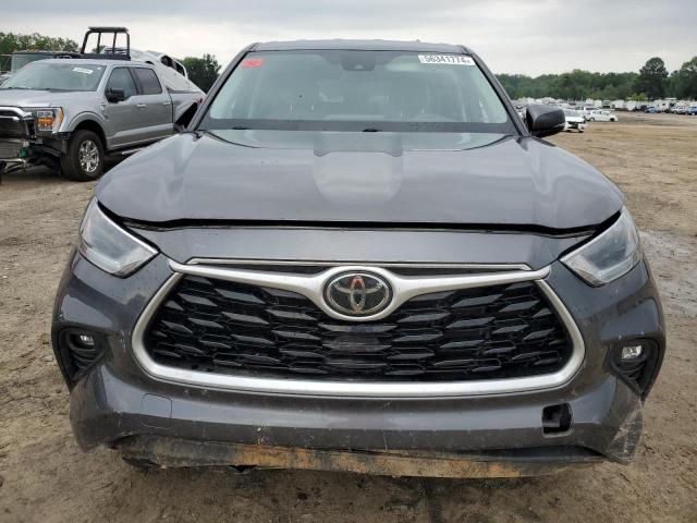 5TDBZRBH1MS554625 - 2021 TOYOTA HIGHLANDER L GRAY photo 5