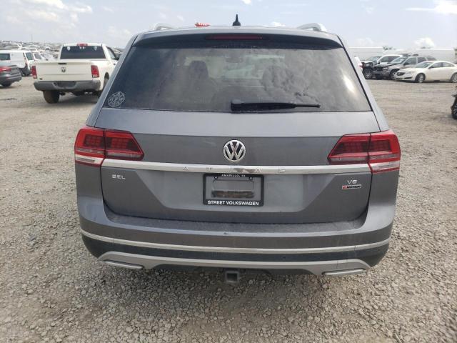 1V2NR2CA1KC556510 - 2019 VOLKSWAGEN ATLAS SEL PREMIUM GRAY photo 6