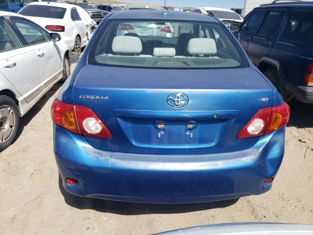 1NXBU40E79Z028945 - 2009 TOYOTA COROLLA BASE BLUE photo 6