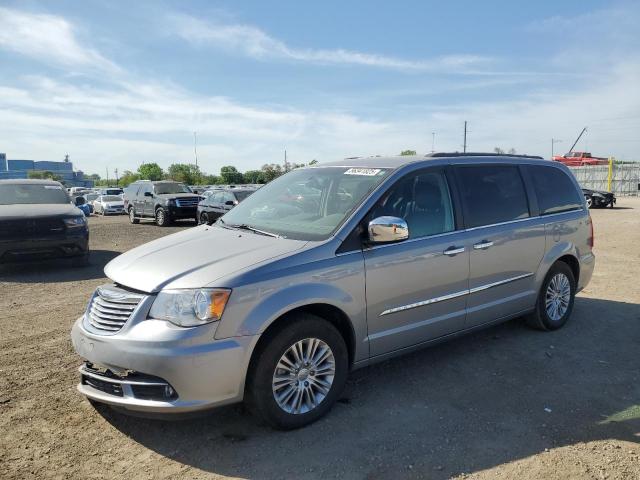 2C4RC1CG2FR572957 - 2015 CHRYSLER TOWN & COU TOURING L SILVER photo 1