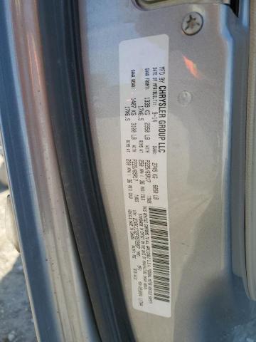 2C4RC1CG2FR572957 - 2015 CHRYSLER TOWN & COU TOURING L SILVER photo 13