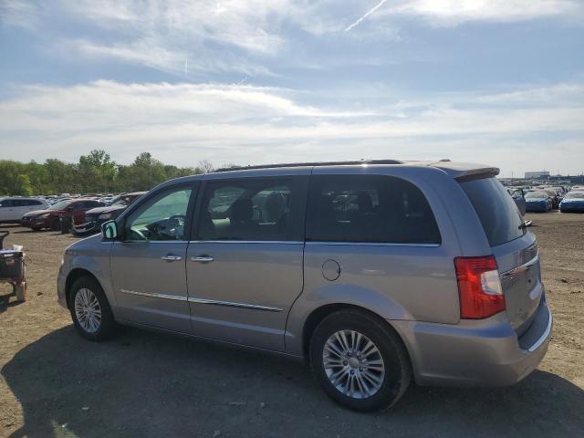 2C4RC1CG2FR572957 - 2015 CHRYSLER TOWN & COU TOURING L SILVER photo 2