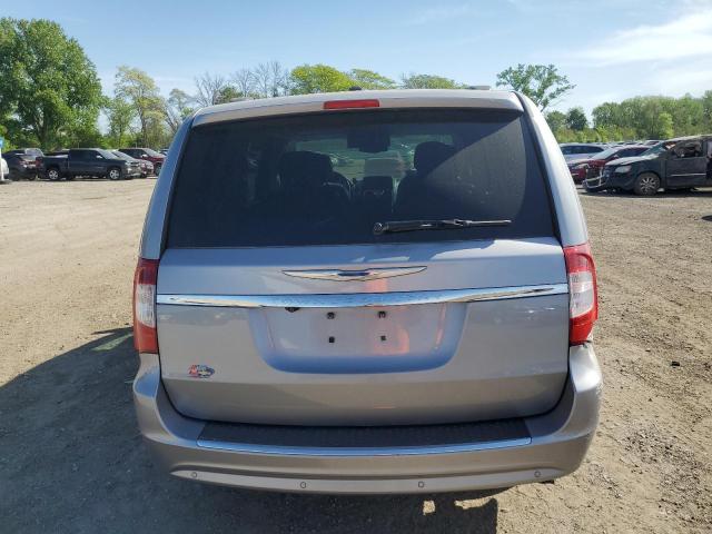 2C4RC1CG2FR572957 - 2015 CHRYSLER TOWN & COU TOURING L SILVER photo 6
