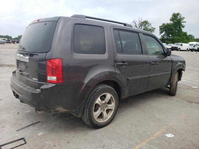 5FNYF4H58FB066539 - 2015 HONDA PILOT EXL GRAY photo 3