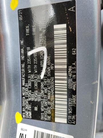 5TDGZRAH4MS069046 - 2021 TOYOTA HIGHLANDER XLE ლურჯი ფოტო 13