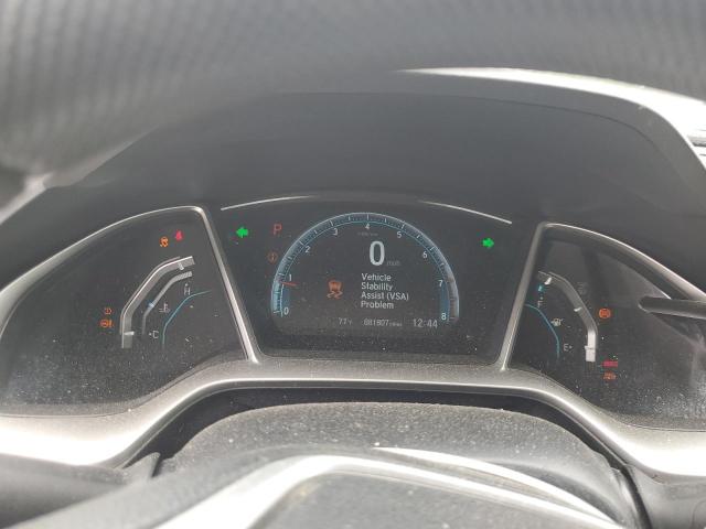 2HGFC2F79GH568305 - 2016 HONDA CIVIC EX WHITE photo 9