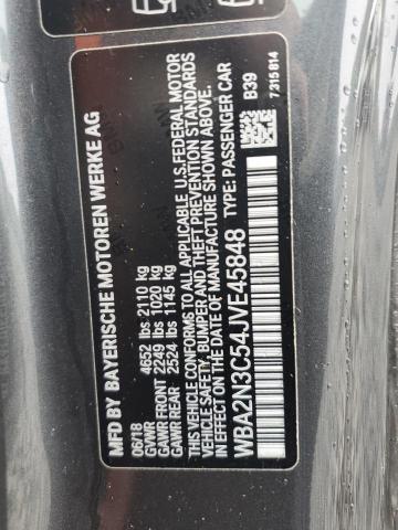 WBA2N3C54JVE45848 - 2018 BMW M240XI GRAY photo 12