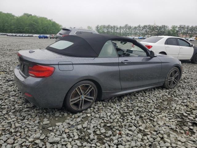 WBA2N3C54JVE45848 - 2018 BMW M240XI GRAY photo 3