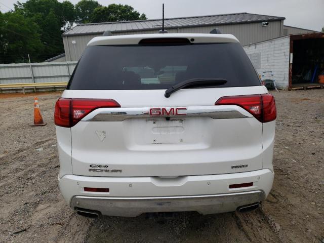 1GKKNXLS3KZ122726 - 2019 GMC ACADIA DENALI WHITE photo 6