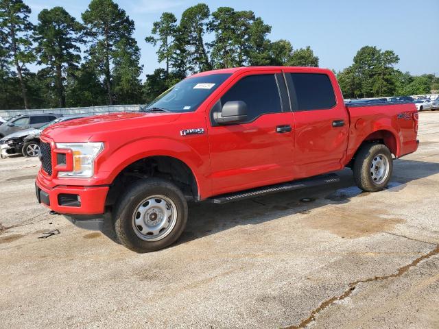 1FTEW1E50KKE73743 - 2019 FORD F150 SUPERCREW RED photo 1