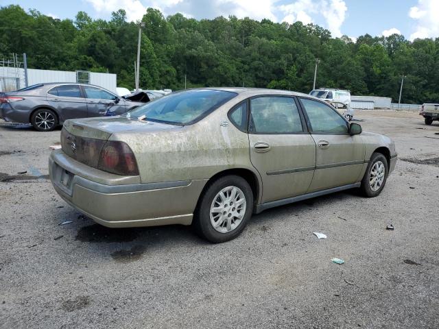 2G1WF52E719266839 - 2001 CHEVROLET IMPALA GOLD photo 3