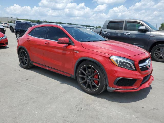 WDDTG5CB6FJ102060 - 2015 MERCEDES-BENZ GLA 45 AMG RED photo 4