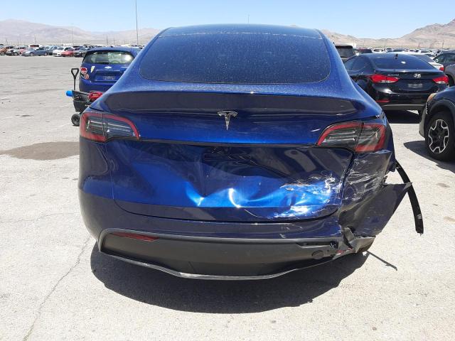7SAYGDED8RF207691 - 2024 TESLA MODEL Y BLUE photo 6