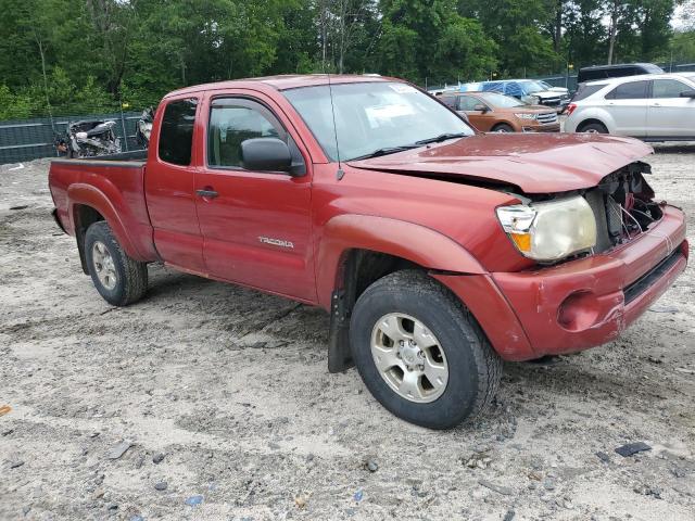 5TEUX42N78Z563264 - 2008 TOYOTA TACOMA ACCESS CAB წითელი ფოტო 4