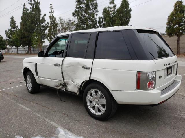 SALME15466A228522 - 2006 LAND ROVER RANGE ROVE HSE WHITE photo 2