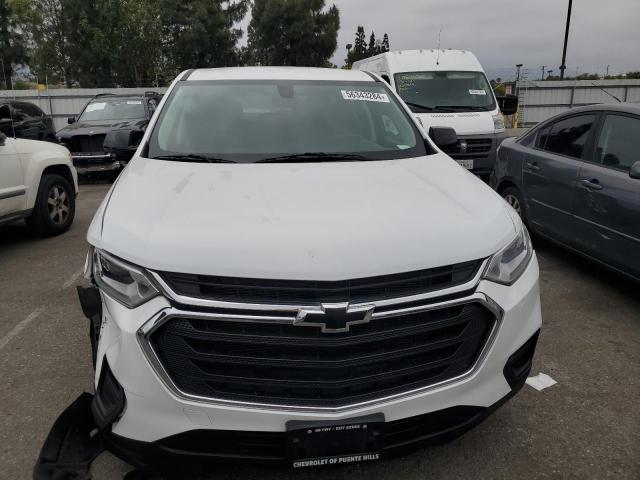 1GNERFKW2LJ183794 - 2020 CHEVROLET TRAVERSE LS WHITE photo 5