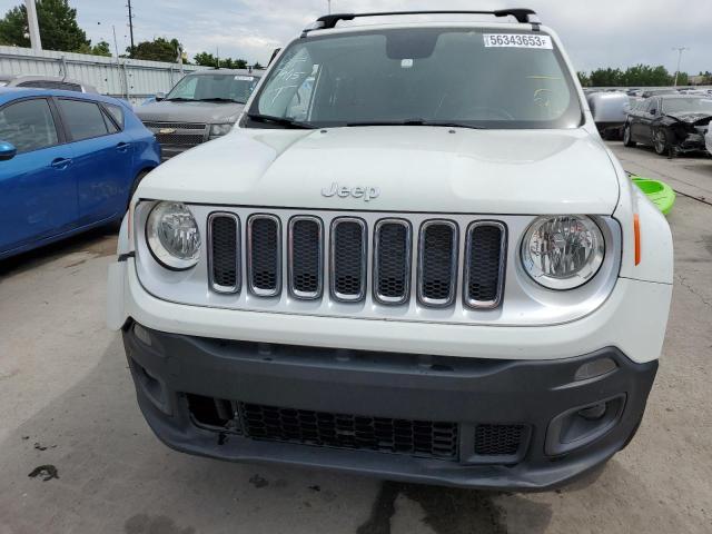 ZACCJBDB3HPF42801 - 2017 JEEP RENEGADE LIMITED WHITE photo 5