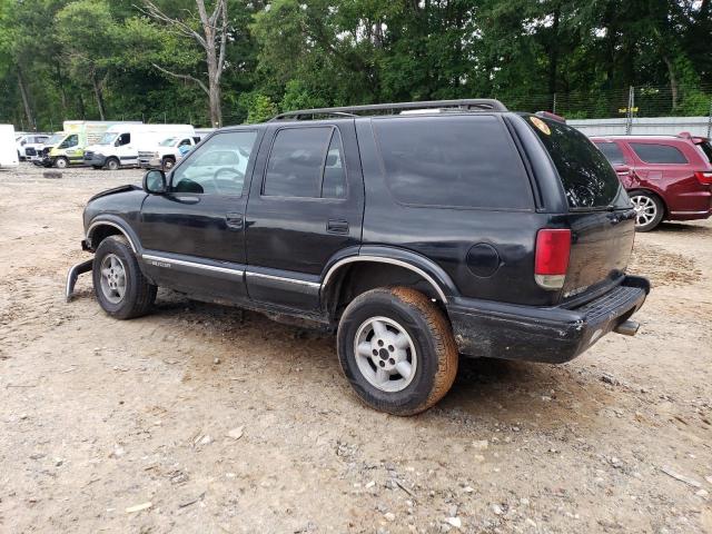 1GNDT13W1T2143554 - 1996 CHEVROLET BLAZER BLACK photo 2