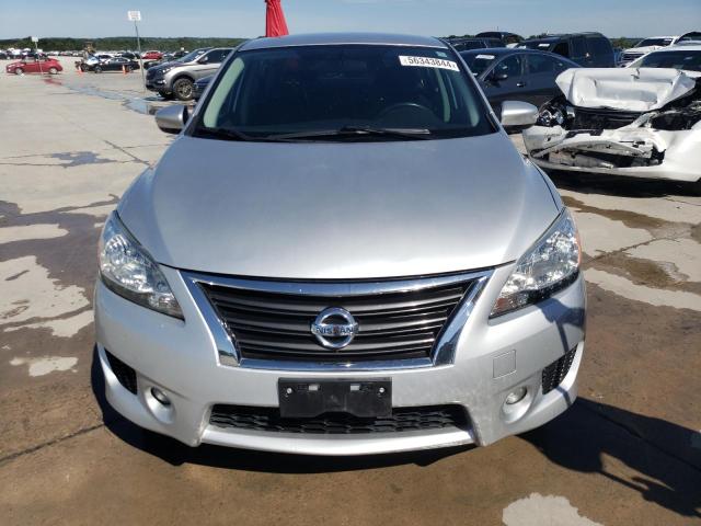 3N1AB7AP9FY304013 - 2015 NISSAN SENTRA S SILVER photo 5